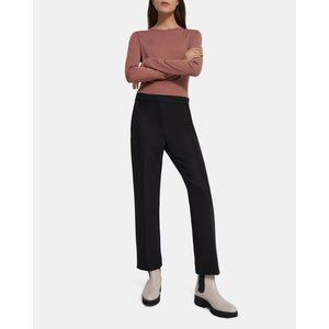 Theory Straight Pant in Bistretch Wool Twill
